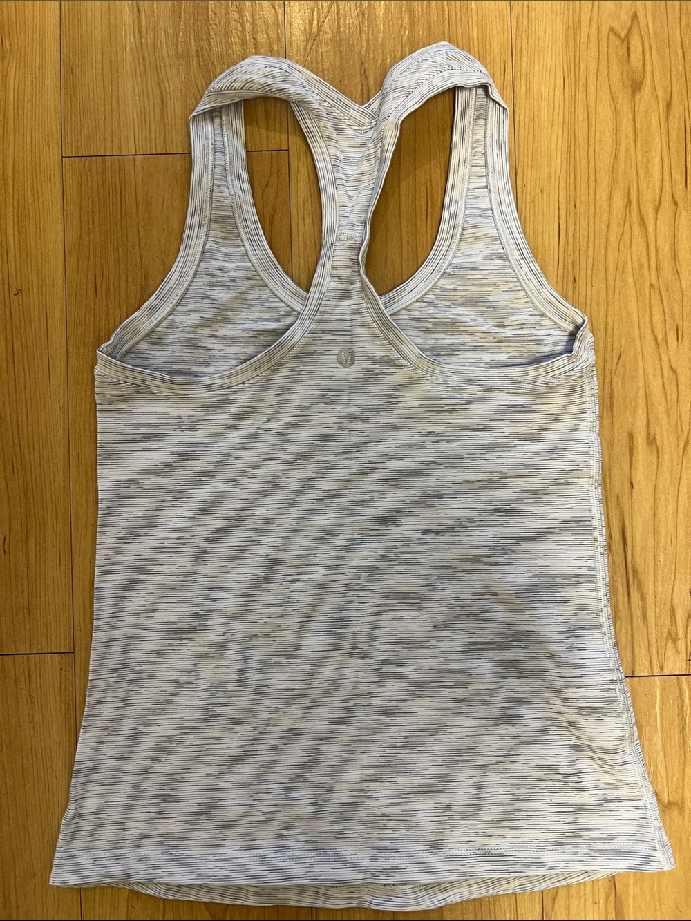 lululemon athletica Light Heather Gray Space-Dye Racerback Tank - Picture 2 of 4